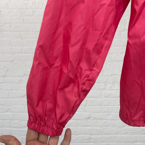Juan Valdez Windbreaker M Pink Orange Colombia Anorak Pullover Jacket - Picture 11 of 16